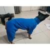 Winter Soft Cotton Dog Jumpsuits,Warm Dog Pajamas Rompers For Whippet Italian Greyhound - Four Legs & Elastic Cotton,For Big Dog