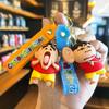Crayon Shin-chan Keychain Cute Bag Gift Accessory Exquisite Small Ornament Quirky Crayon Shin-chan Keychain Best Gift Toys Anime