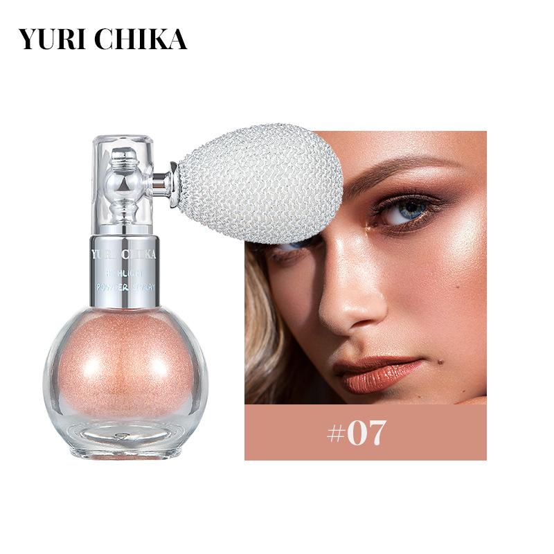 JYL Спрей Осветляющая пудра Спрей Пудра для тела Хайлайтер Спрей Спрей для тела 3g_7 телесный