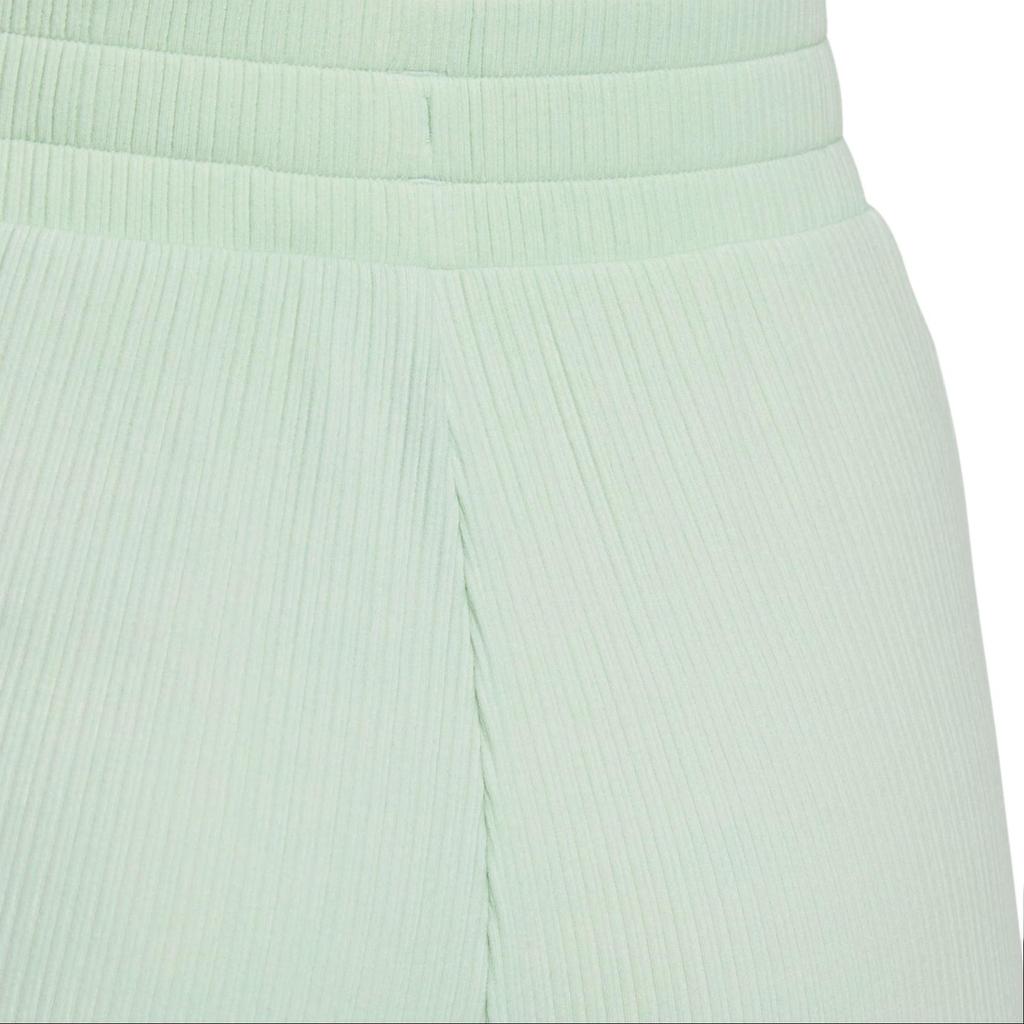 adidas Lounge Wide Leg Knit Joggers Women Bottoms Light-Green JJ3605