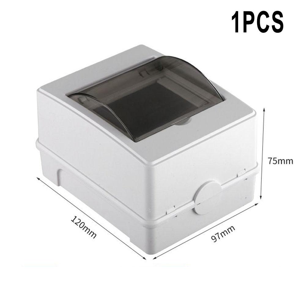 Scatola di Distribuzione Coperchio Colore Grigio Trasparente 12*9.7*7.5cm Sicurezza