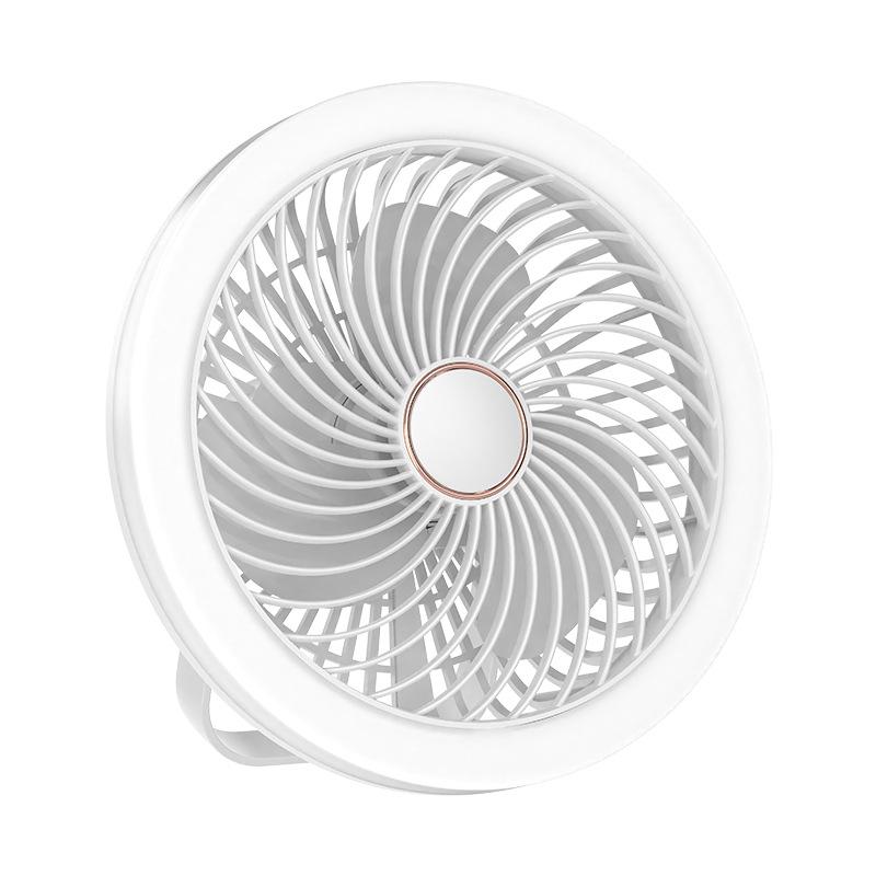 USB Rechargeable Multi-Function Night Light Clip Fan for Dorm Rooms 20.5*7.5*20.5 cm