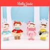Adorable Metoo Plush Girl Doll Soft Short Plush Stuffed Toy With Pp Cotton Filling Cute Bag Pendant For Kids And Collectors