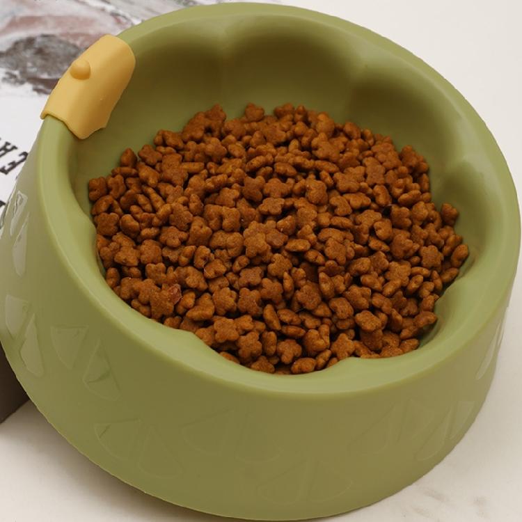 Eating Pet Bowl Round Shape Washable Bowls Non-slip Dog Slow Feeding Bowl