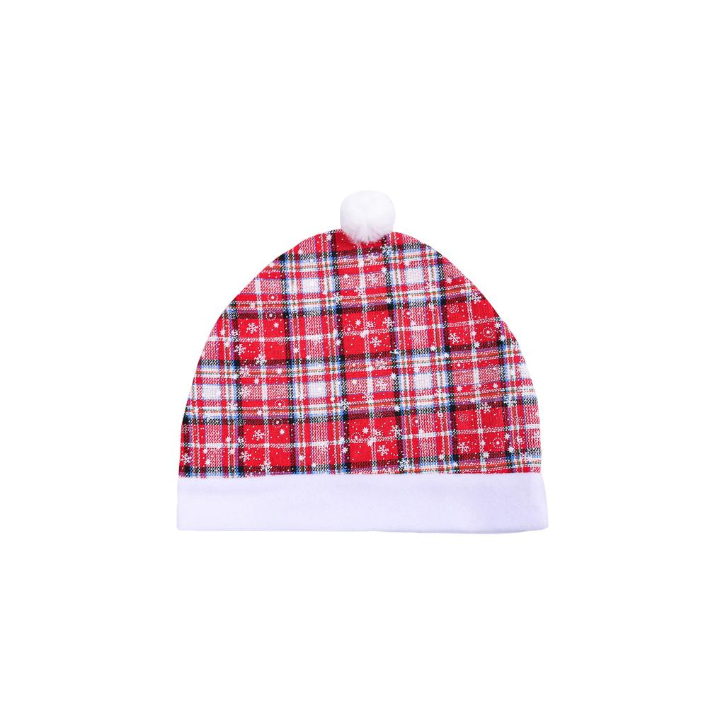 Christmas Car Chair Cover, Car Back Chair Christmas Hat Dress Up Decoration