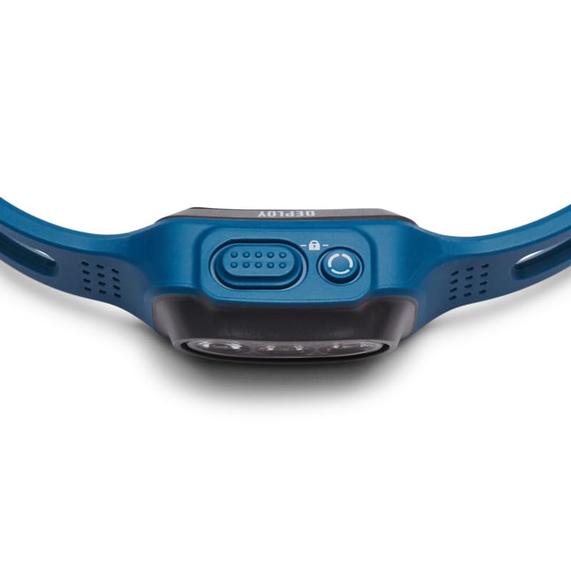 Black Diamond Deploy Run Light 300 Lumen Rechargeable Running Creek Blue – Headlamp,