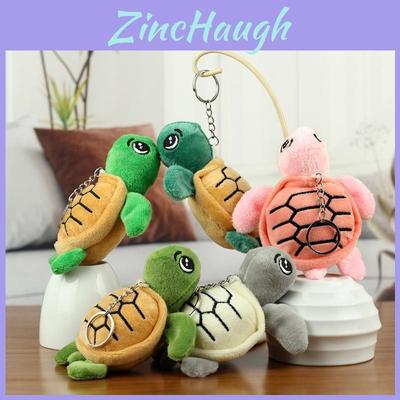 Adorable Mini Tortue Porte-clés en Peluche Douce Créature Marine Peluche
