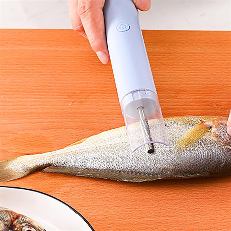 Electric Fish Scaler and Remover Tool for Home Use