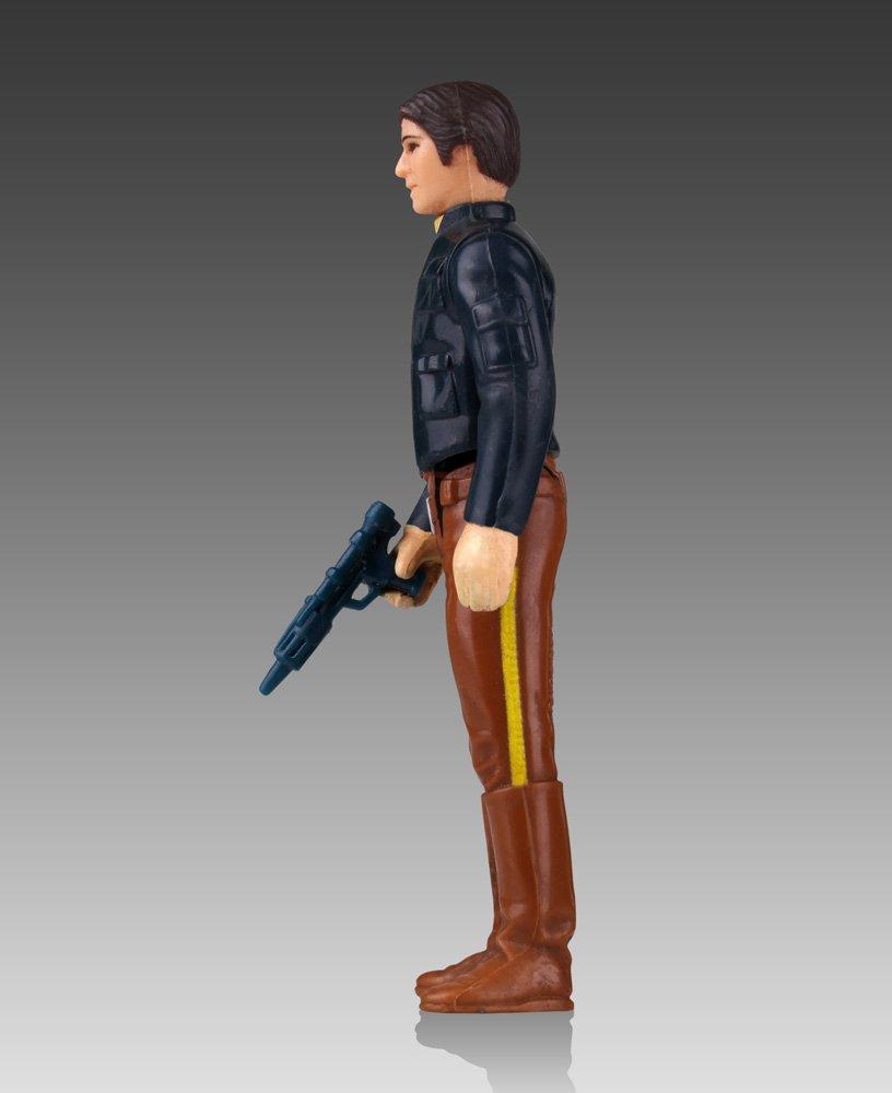 Retro Kenner Star Wars Han Edition Empire Strikes Plastic Action Figure Solo/Bespin (The Back) 12-inch Pre-painted