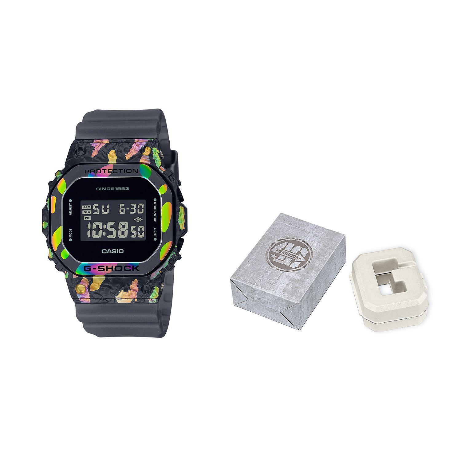 

Casio 40th Anniversary Commemorative Gem Series Retro Classic Square Quartz Watch Unisex Watches Black GM-5640GEM-1PR Sunstone