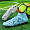 Football shoes men's and women's high-top AG long nails TF broken nails student campus football game training shoes