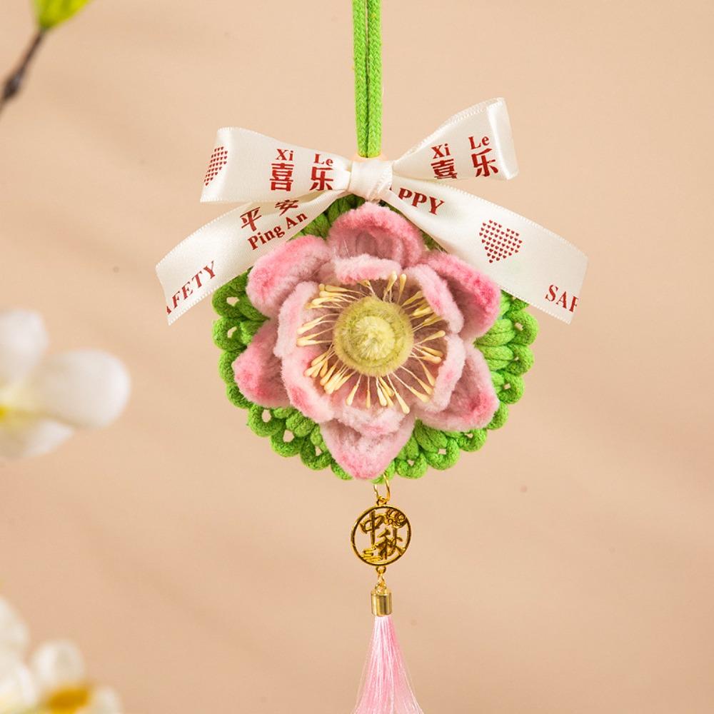DIY Mid Autumn Festival Decoration Rabbit Car Hanging Ornament  Modern Vehicles