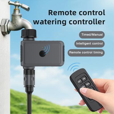 Intelligent Irrigation Timer Remote Control Sprinkler Timer 1 Outlet Automatic Garden Water Timer Irrigation Watering System