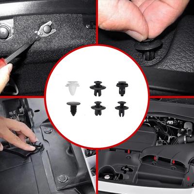 60 Stück Auto Befestigungsclip Gemischte Schraube für BMW E87 E88 E46 E90 E91 E92 E93 E39 E60 E63 E64 E65 E66 X3 X5
