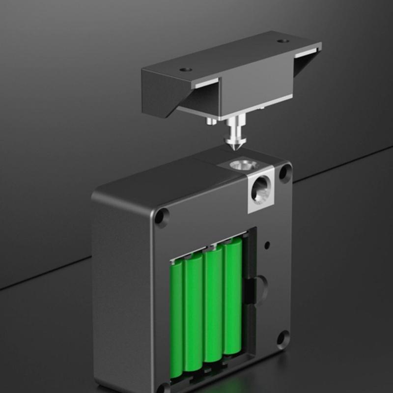 Serrure NFC Cachée Serrures Électroniques pour Tiroirs Serrure Invisible pour Armoire Sans Perçage Pour Garde-manger Étagère Secrète Casier Placard à Chaussures