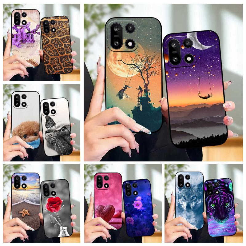 For OnePlus 15 Case 2025 Stylish Painting Shockproof Cover Soft Silicone TPU Bumper For One Plus 15 Oneplus15 PLK110 Phone Bags
