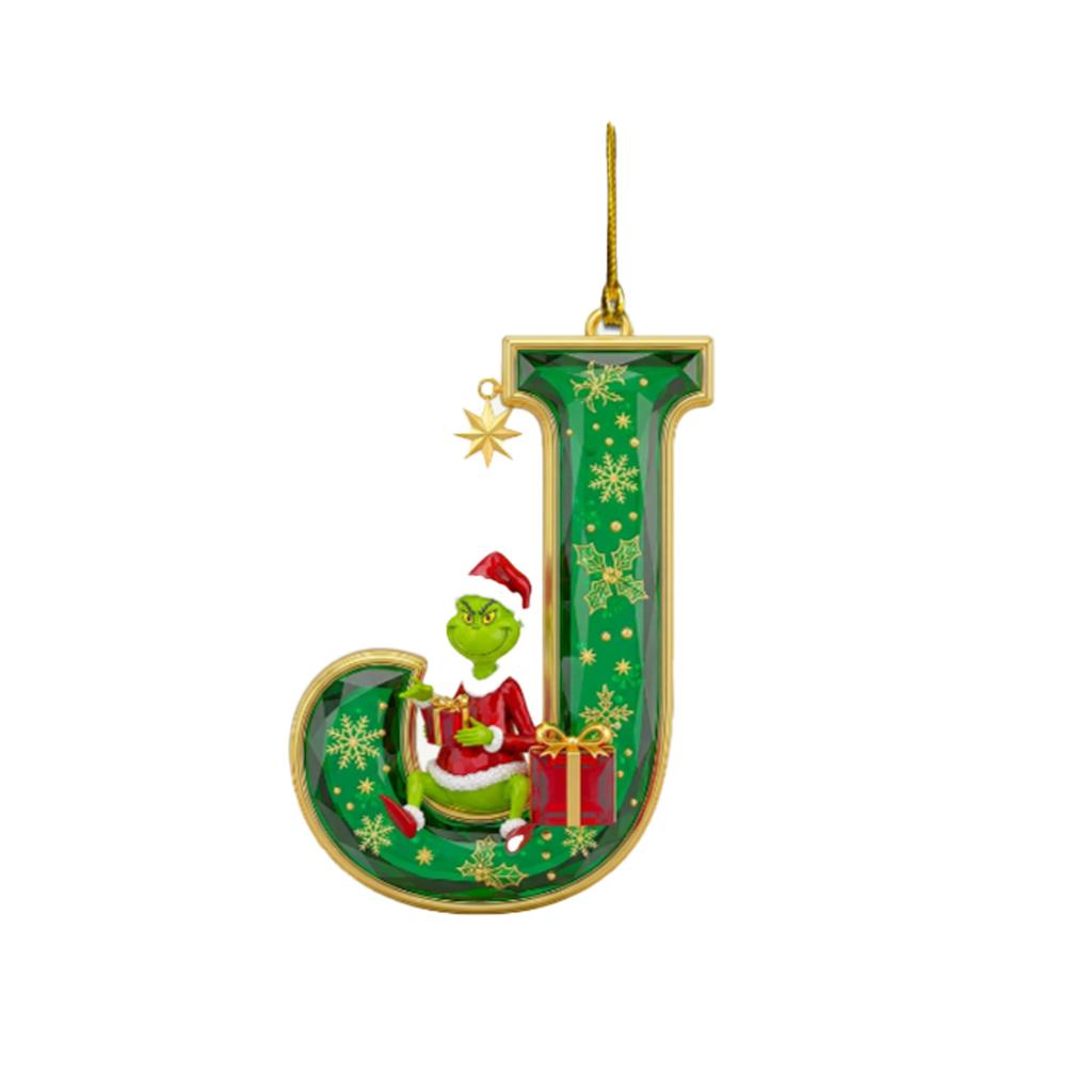 2D Christmas Decoration Pendant Christmas Tree Tag Theme Party Crafts Ornament