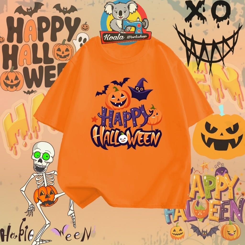 Happy Halloween T-shirt 3D Printed Pumpkin Pattern Ghost Shirt Made of Polyester Fabric for Boys, Girls, and Adults T-shirt Tops