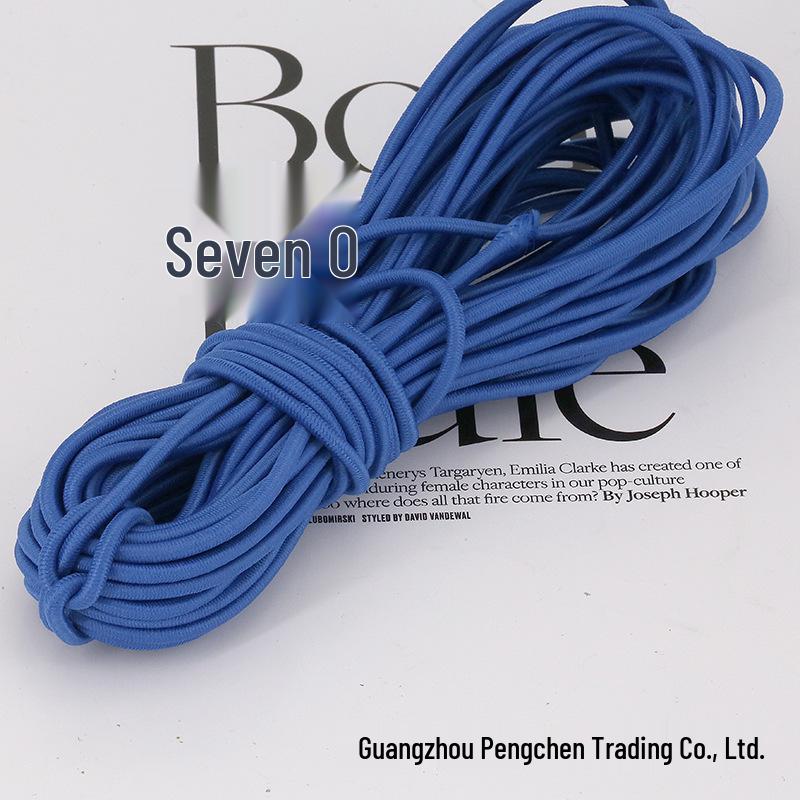 2.5mm High Elasticity Colorful Elastic Rubber Cord