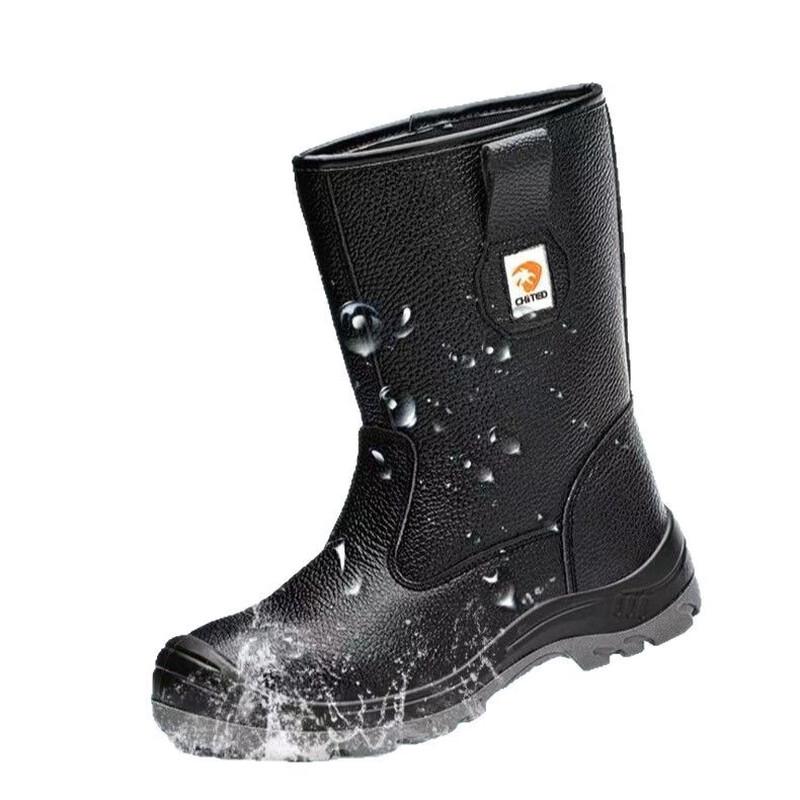 Alliance Messenger High-Top Steel Toe Leather Safety Boots