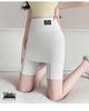 Nylon Ice Silk Women's Safety Pants: Seamless, Breathable Summer Base Layer with Crotch Gusset - Anti-Exposure, Tight-Fitting, Five-Point Cover-up.
