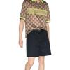 Gucci Double Cotton Twill Web Shorts Men's 784043-ZAQH5-4440