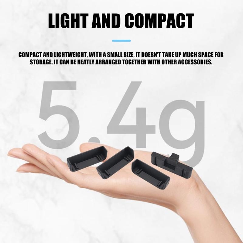 Dust Proof Protective Cover for Drones Batteries Plastic Easy Snap On Installation for 2 Outdoor Photography