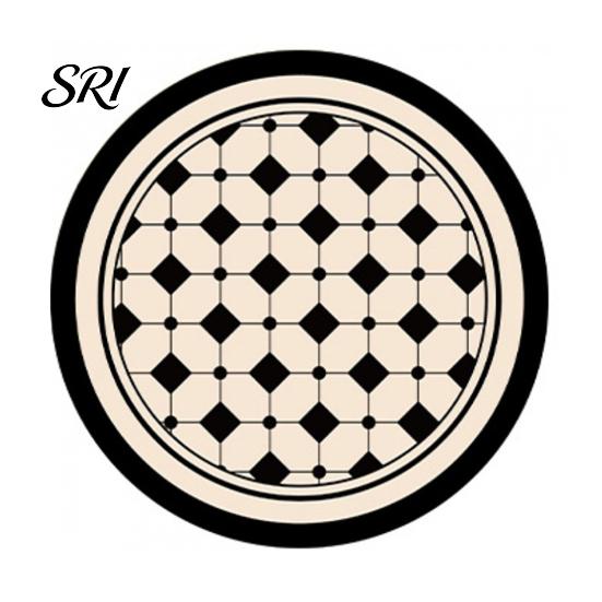 Heat Resistant Coasters Retro Diatomite Coaster Heat-Resistant Placemat Quick-Dry Absorbent Mat for Zebra Pattern Cups Mugs Bowls Non-Slip Reusable S E