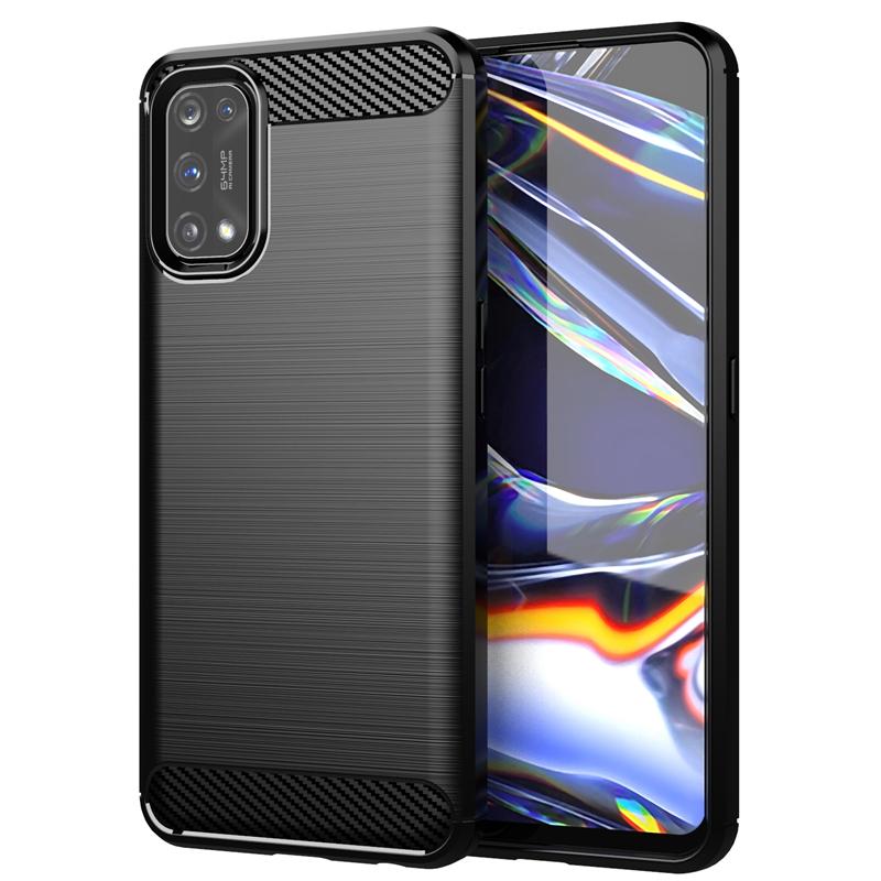 

Для Realme 7 Pro Чехол Realme 9i 6 7 8 Pro C11 C17 C21 Чехол Противоударный Силиконовый Мягкий Защитный Бампер для Телефона TPU Realme 7 Pro For Realme 7 Pro чёрный