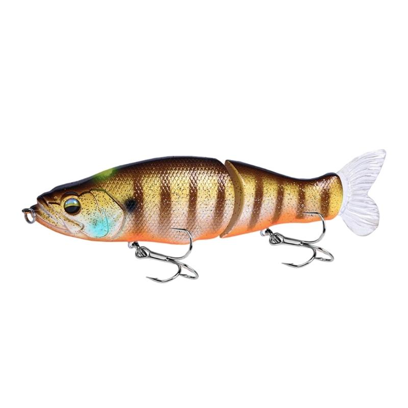 Swimming Lures Multi Jointed Swimbait with Treble Hook 32g 135mm Fishing Lure Artificial Hard Baits