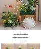 Artificial Green Plant Floral Arrangements for Indoor Decor in Hotels and Shops
