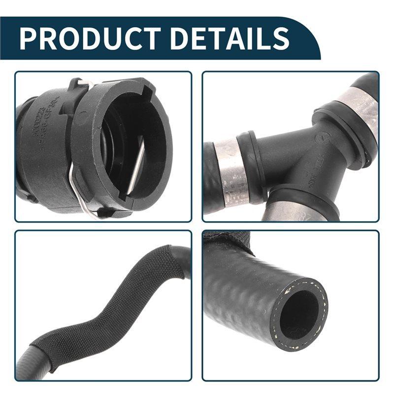 A33G-For Volvo S60 2009 2011-2019 31410826 31474850 Rubber Engine Radiator Hose For XC60 2010-2019