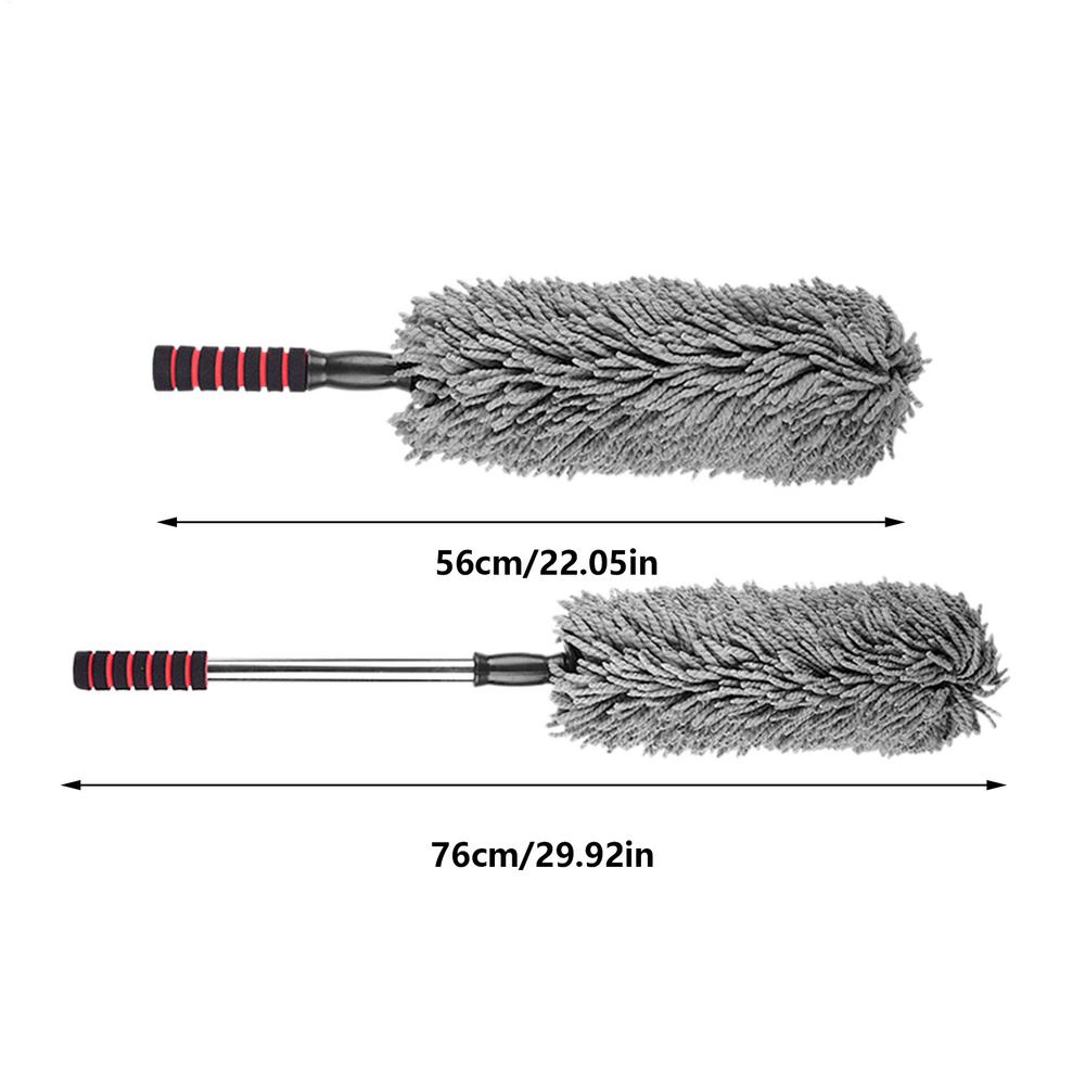 Car Exterior Duster Telescopic Auto Dirt Cleaner Car Wet And Dry Cleaning Duster Retractable Car Dust Removal Sweepers