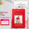 Fire Extinguisher & Equipment Inspection Log Cards, 100-Pack