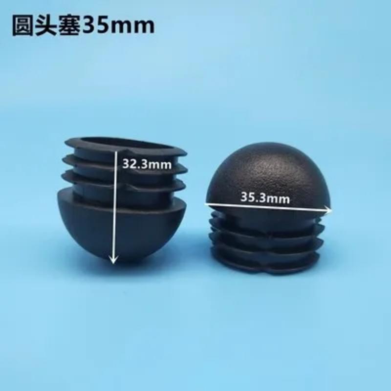 4/8pcs Chair Leg Caps Round Steel Pipe Plug Table Feet Mat Floor Silent Protector Pads Chair Table Feet Decorative Dust Cover