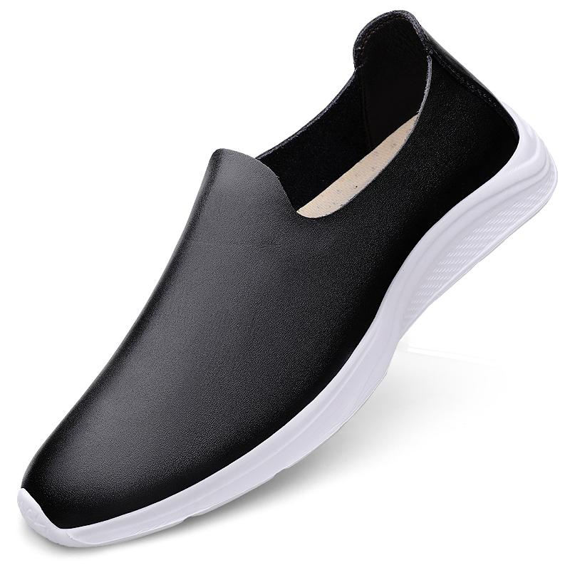 

Классический стиль Мужская обувь Роскошный бренд Весенние мужские лоферы Мокасины из натуральной кожи Ажурные Дышащие Слипоны Обувь для вождения 45 чёрный