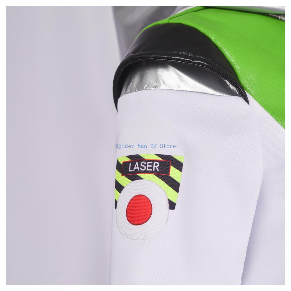 Movie Woman Buzz Cosplay Costume Lightyear White Jumpsuit Halloween Carnival Cosplay Buzz Clothes