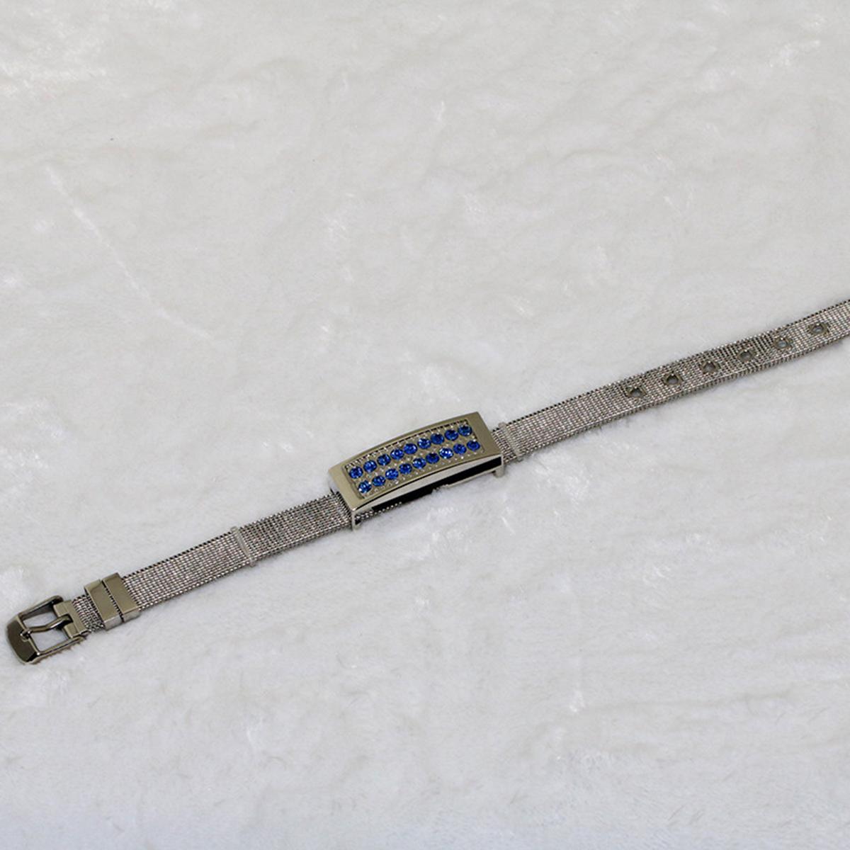 

Pen Drive Crystal Bracelet 8GB 16GB 32GB 64GB 128GB 256GB Jewelry USB 2.0 Flash Drive Metal USB Memory Disk Wristbands Pendrives 4GB синий