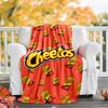 Cheetos Theme Printed Blanket - Perfect for Couch, Bed, Travel & Outdoor Use | Machine Washable, Cozy & Durable.