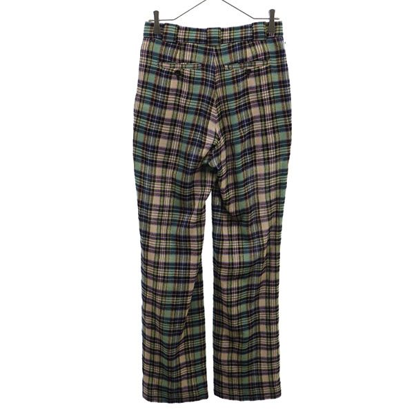 AALTO wool blend check Long pants 34 Men's Used