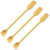 3pcs/set Silicone Double Headed Jam Scraper Spoon Butter Scraper Jam Scraper Household Mixing Stick Spoon Kitchen Gadgets