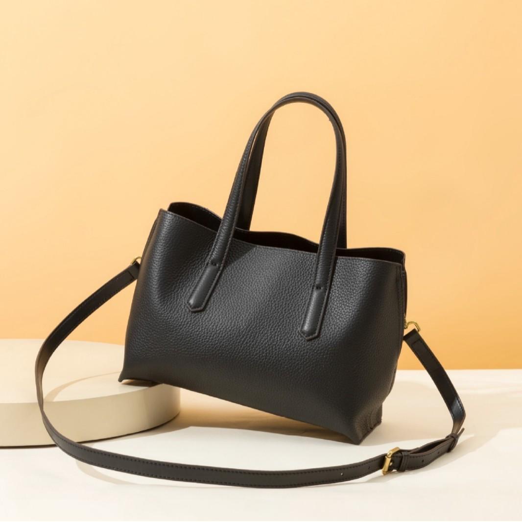2026 Handbag, Genuine Leather Women s Bag, Retro Genuine Leather Crossbody Bag, Fashionable Tote , Women s Top Layer Cowhide 29X15X20CM