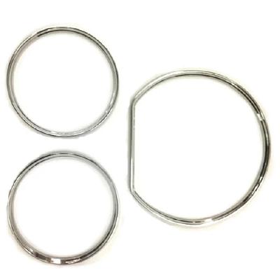 Mercedes Benz W210 00-02 / W202 00-02 için Krom Şekillendirici Gösterge Paneli Gösterge Halkası Seti