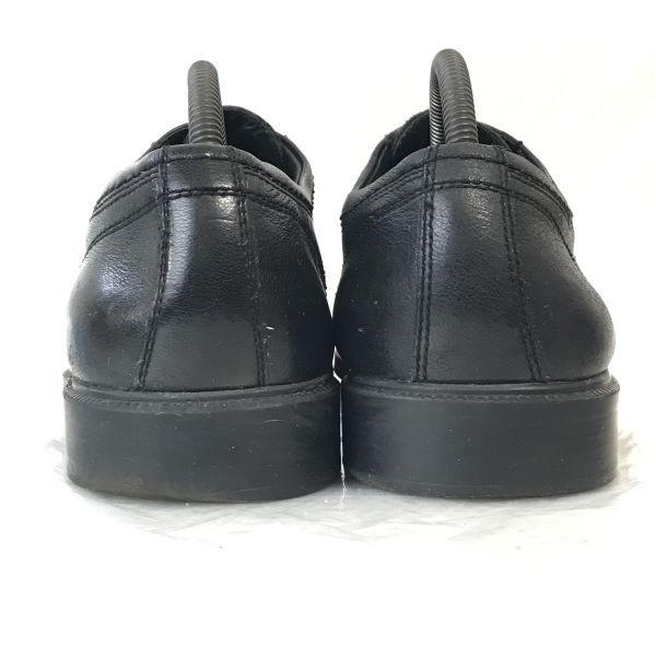Germany Heritage/sioux/Leather Plain Toe Shoes/8/26.5/Black/Business Dress(USED)