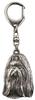 Shih Tzu, Chrysanthemum Dog - Silver-plated Key Ring with Dog, Handbag Decoration, Backpack Pendant by Art-Dog Brand