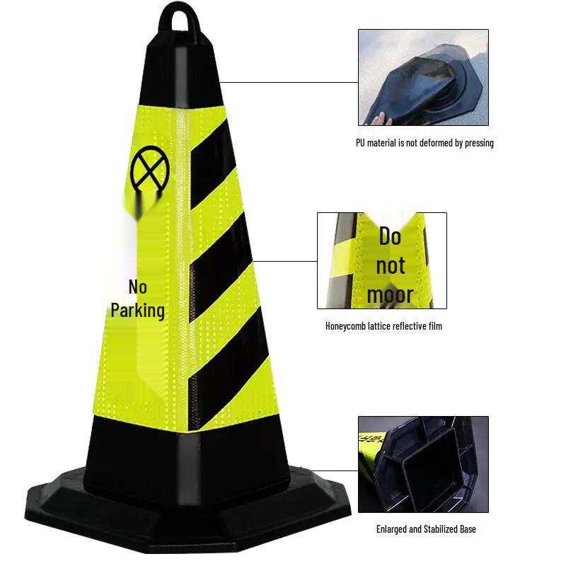 PU Reflective Traffic Cone