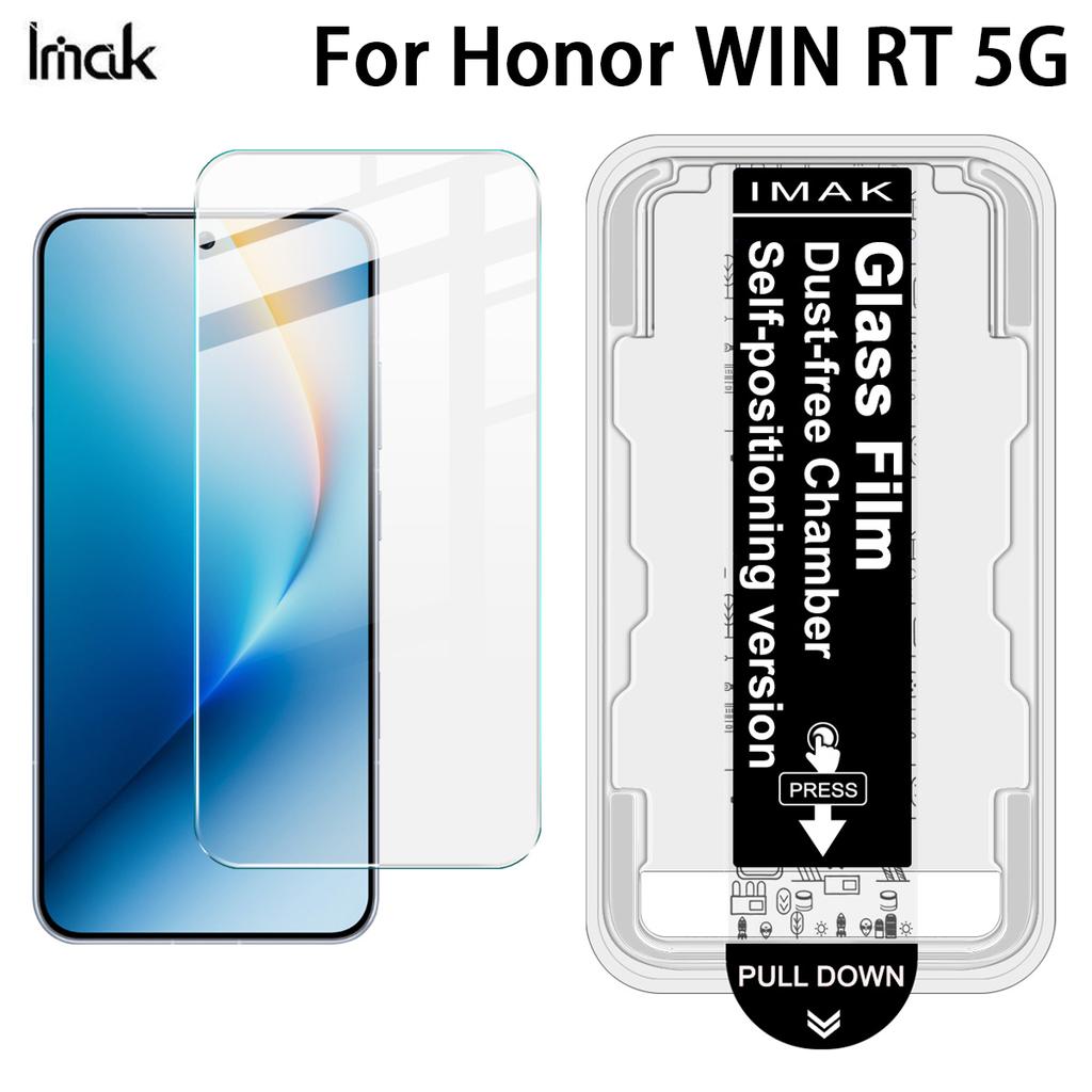 For Honor WIN RT 5G Glass IMAK Dust-free Cabin H Series Tempered Glass Film