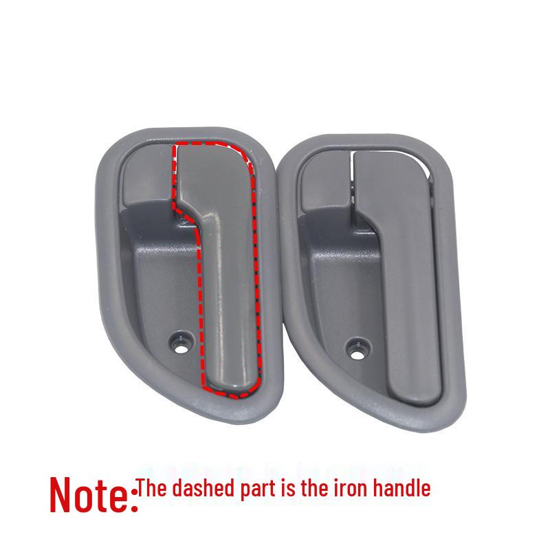 Compatible Internal Pull Handle for Foton Times, Metro CTX TX, and Aumark Trucks Plastic Handle, Gray Inner Pull - Left