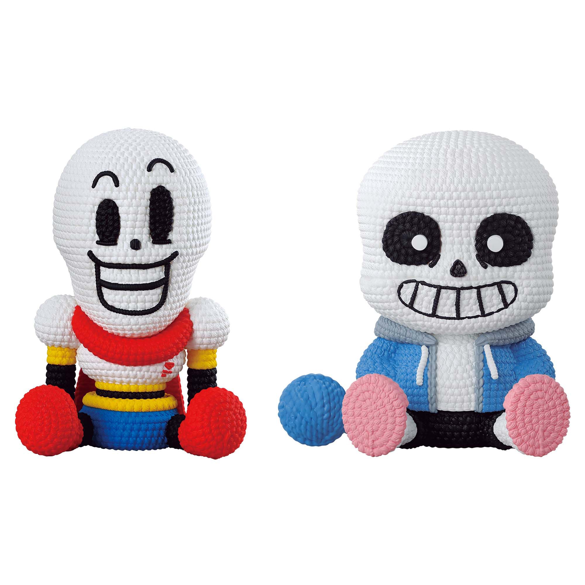 Banpresto Undertale Amicot Papyrus and Sans of (Set 2)