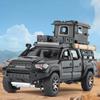 1/32 Toyota Tacoma Picku Wagon Alloy Car Model Sound and Light Pull Back Children's Toy Collectibles Birthday Gift